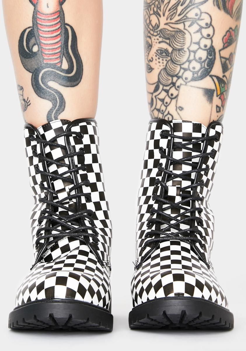 Abbey Road Combat Boots