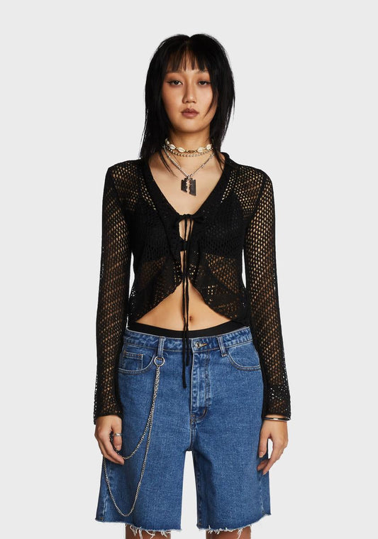 Act Fast Front Tie Top