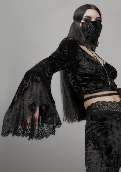 Abandon All Hope Bell Sleeve Top