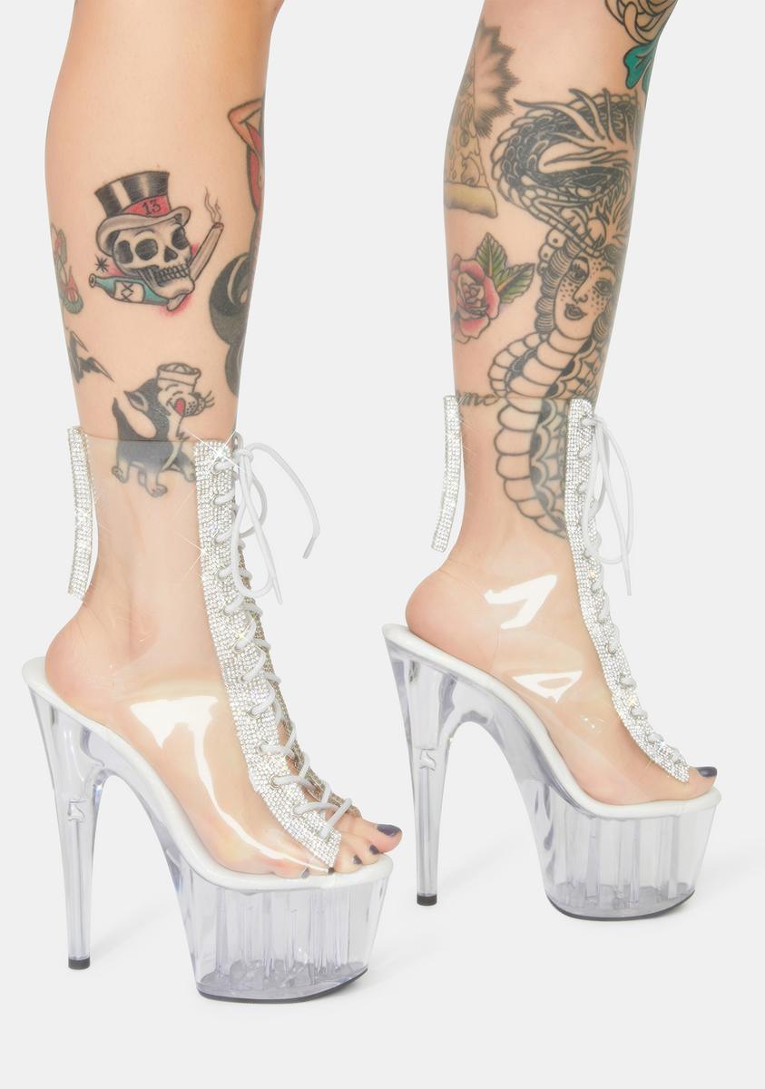 Add Some Sparkle Platform Booties