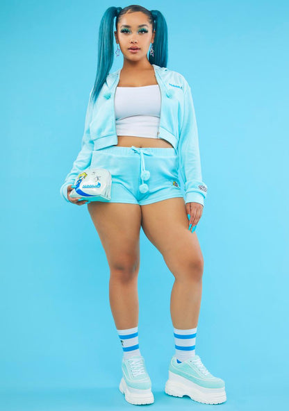 Always Everything Nice Velour Shorts