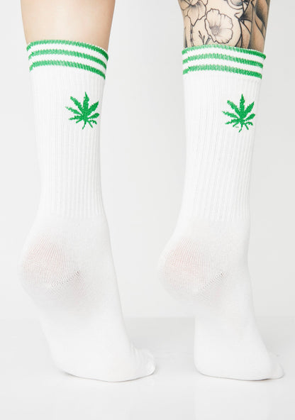 All Time High Striped Socks