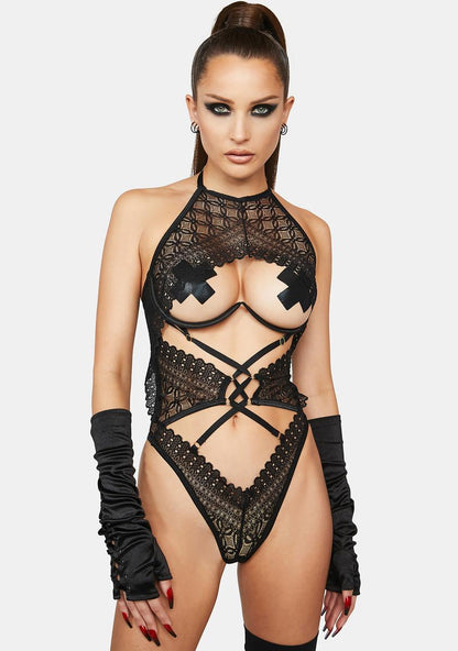 Alluring Eyes Bodysuit
