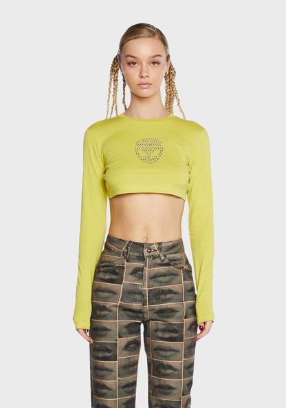Alien Cropped Tee