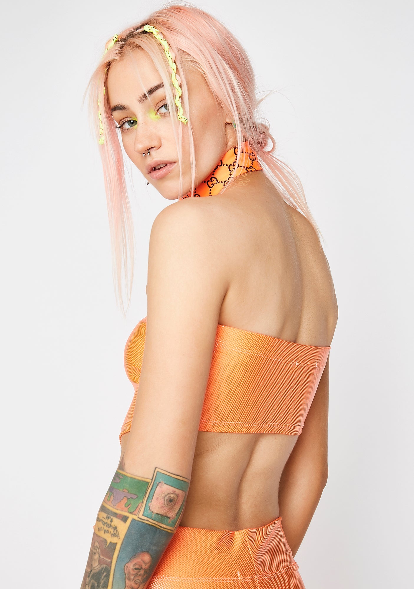 Agent Orange Tube Top