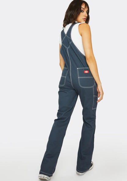 Air Force Blue Straight Leg Carpenter Overalls