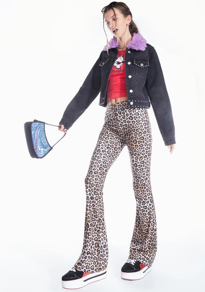 Against The World Leopard Pants