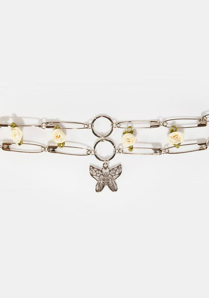 Along The Path O-Ring Choker