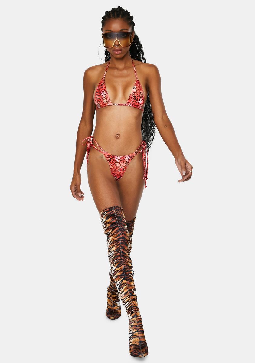 Adriana Cheetah Print Bikini Set