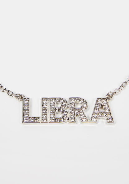 All About Libra Chain Necklace