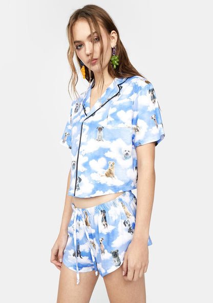 All Dogs Go To Heaven Pajama Set