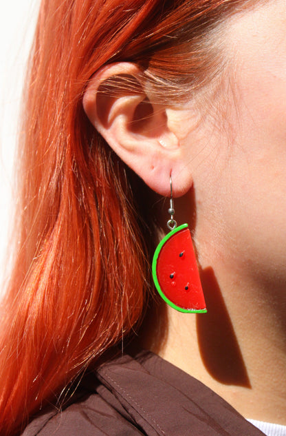 Juicy Watermelon Earrings