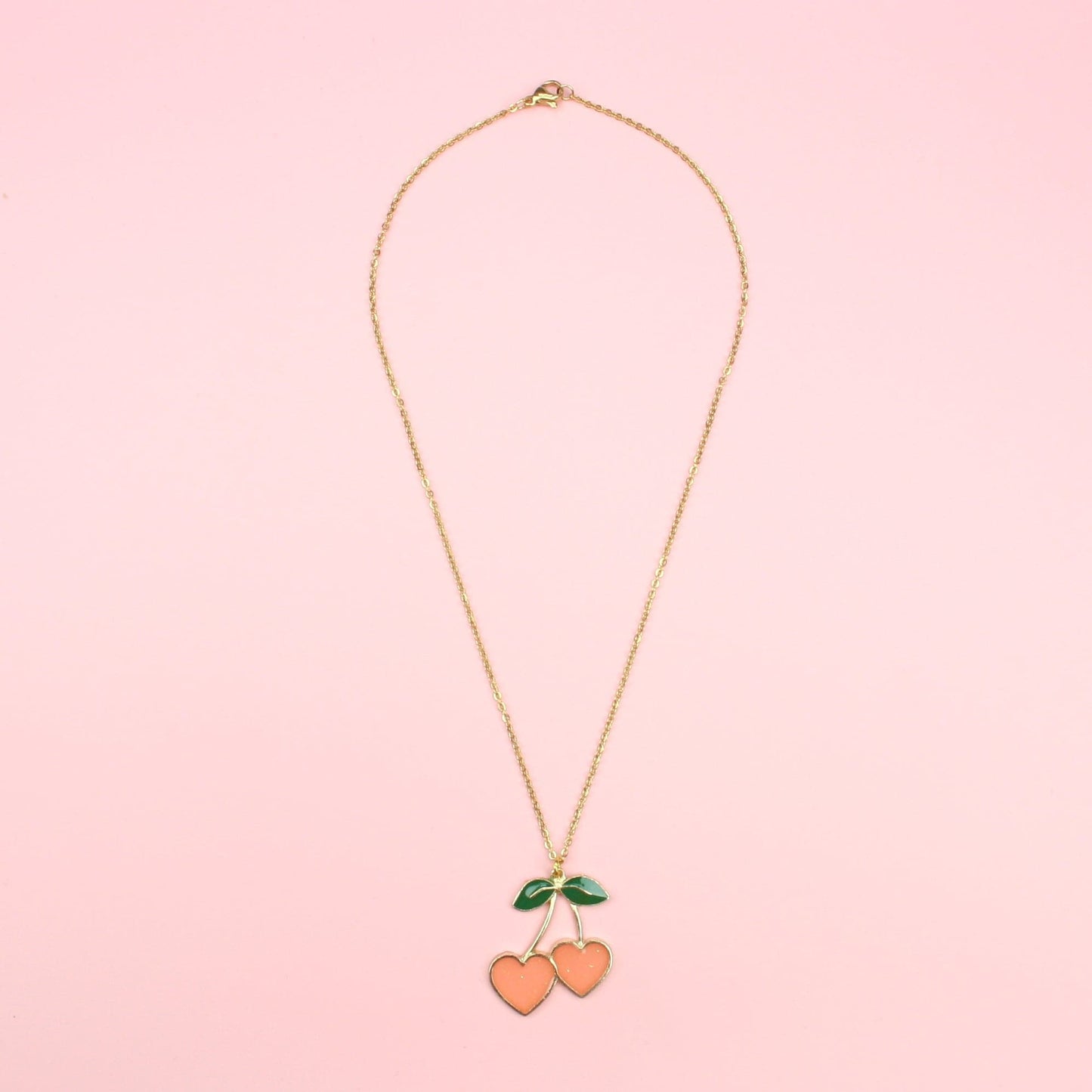 I Heart Cherries Necklace