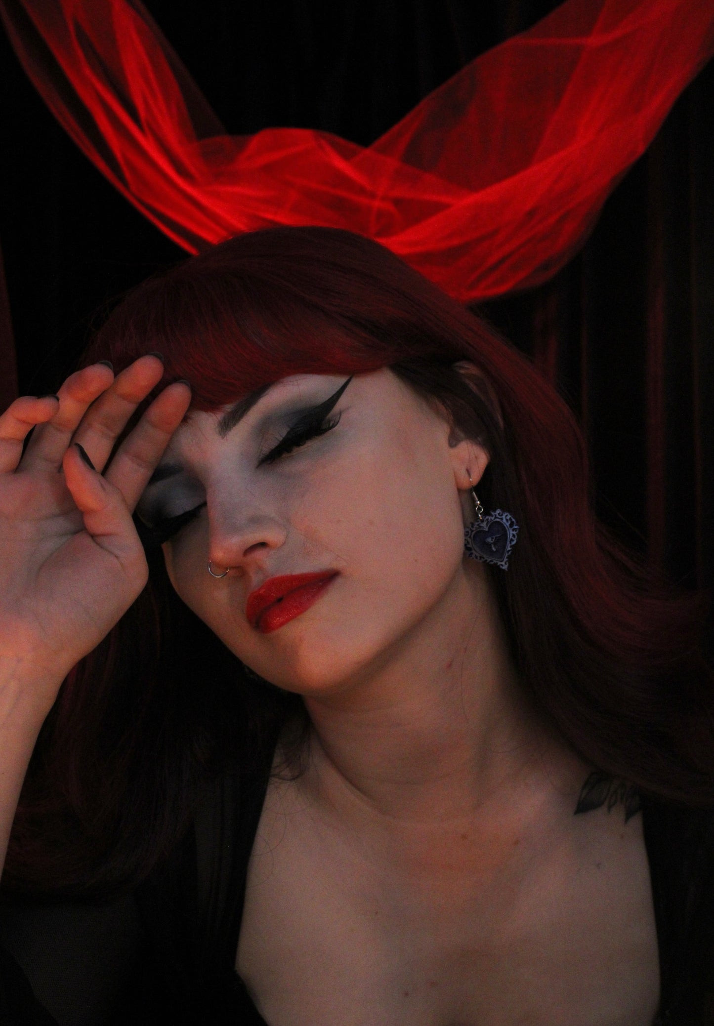 In The Mourning Eye Earrings