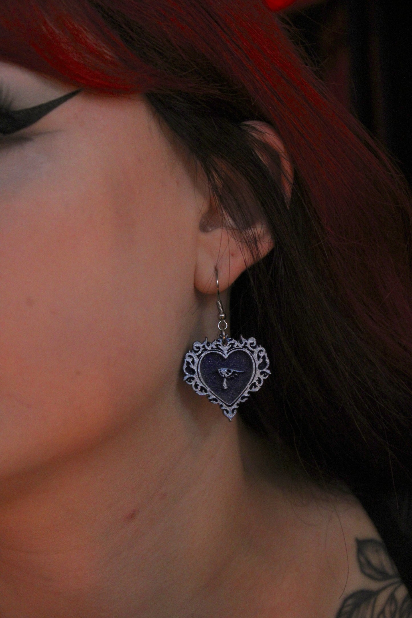 In The Mourning Eye Earrings