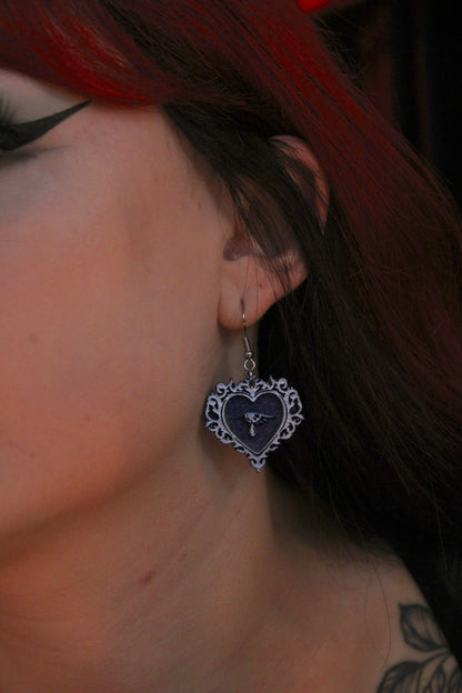 In The Mourning Eye Earrings