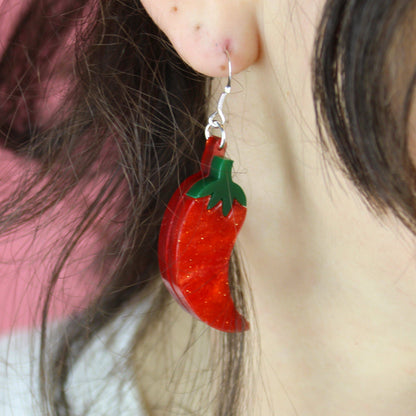 Insanity Chili Pepper Earrings
