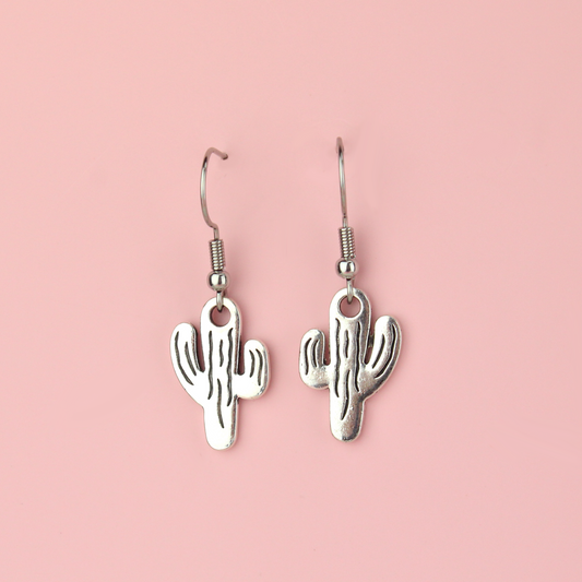 Just Deserts Cactus Earrings