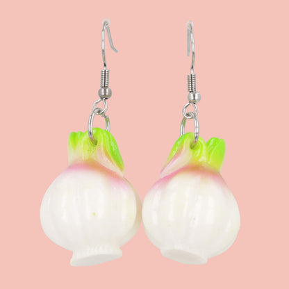 I'm a Garlic Girl Earrings