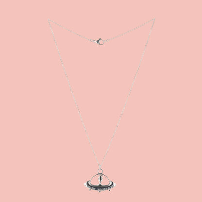 I Want To Believe UFO Necklace