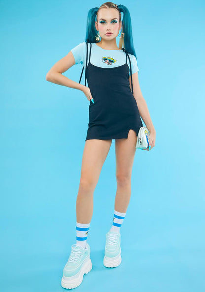 2 Busy Fighting Crime Tie Dress