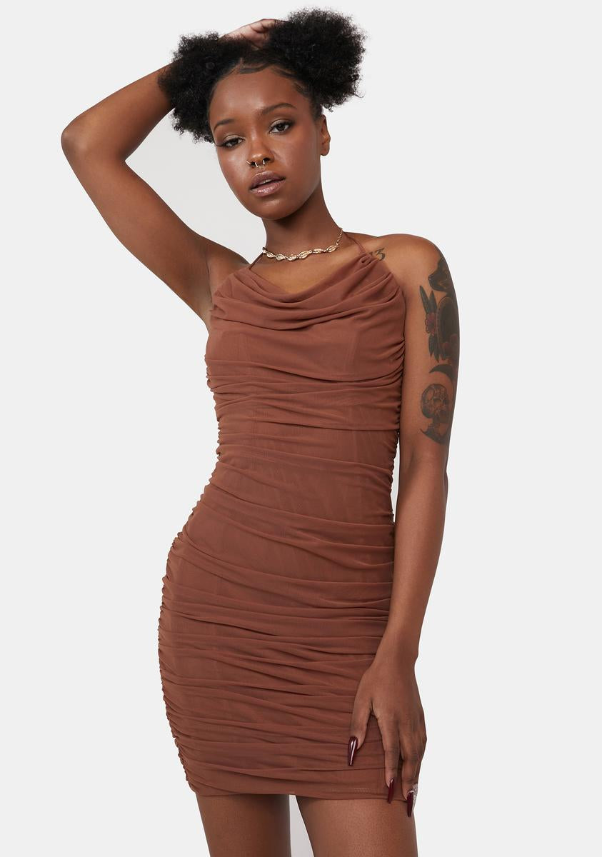 Altogether Now Ruched Bodycon Dress
