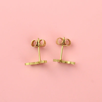 Jawsome Shark Stud Earrings (Gold Plated)