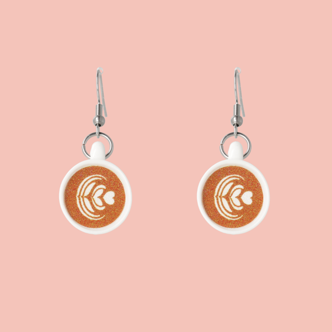 Just Brew It Coffee Earrings