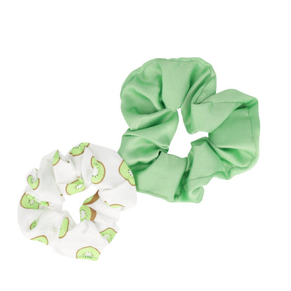 Kiwi Scrunchies - Set of 2