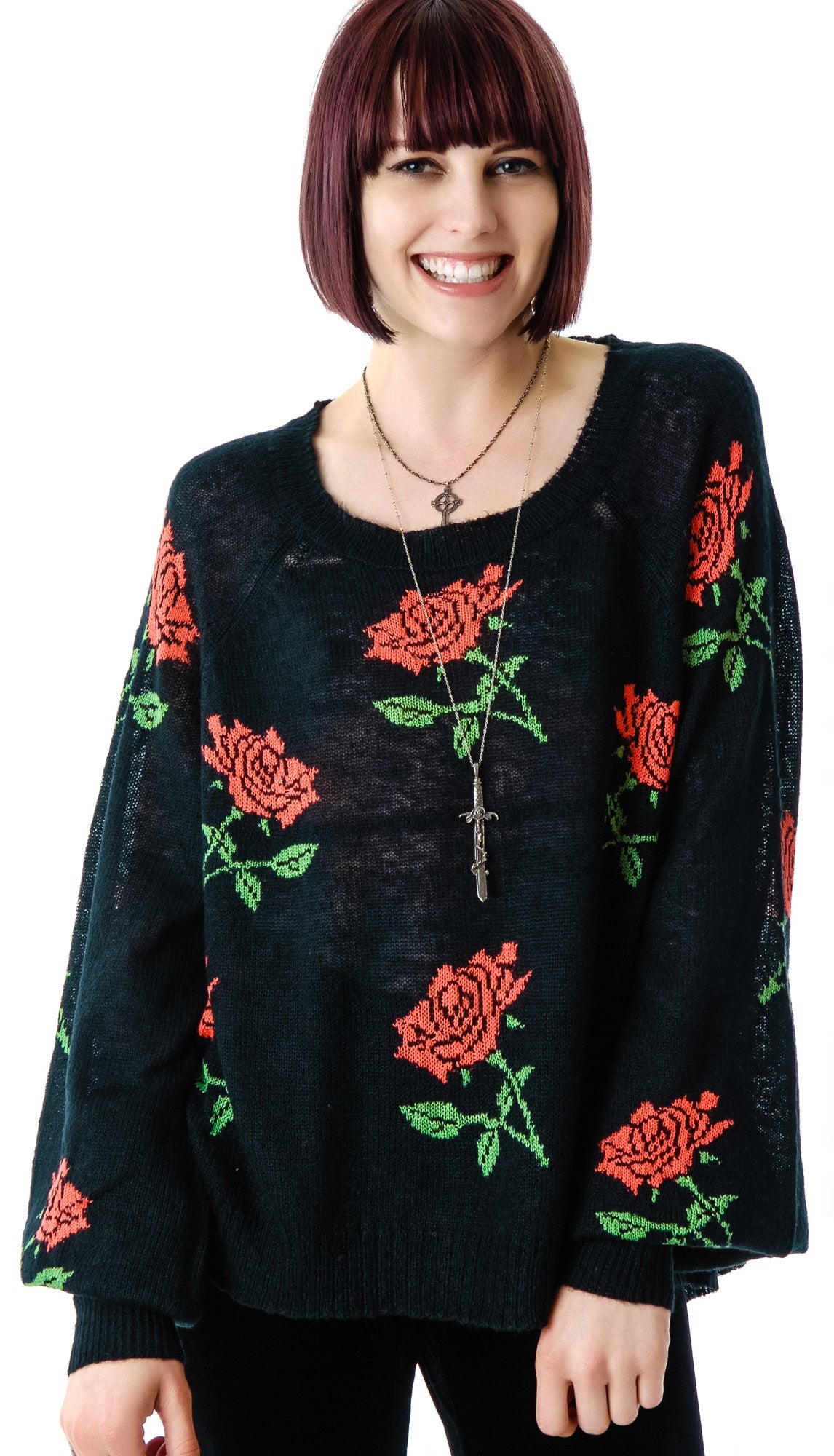 A Rose is A Rose Pfeiffer Sweater