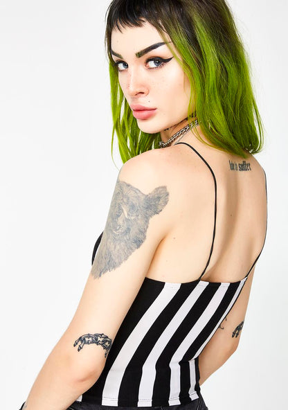 A Tim Burton Film Cropped Tank
