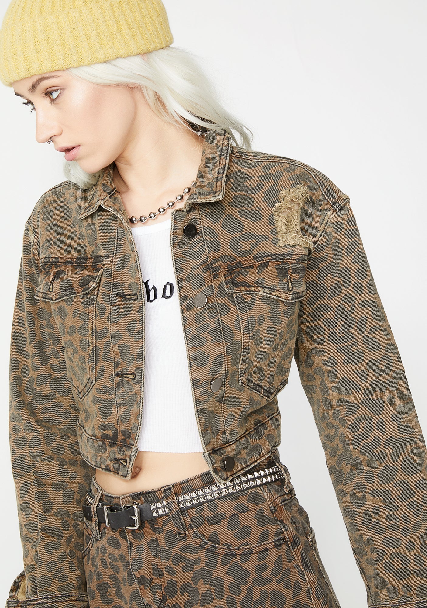 Actin Catty Denim Jacket