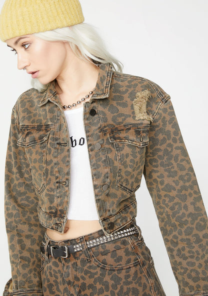 Actin Catty Denim Jacket