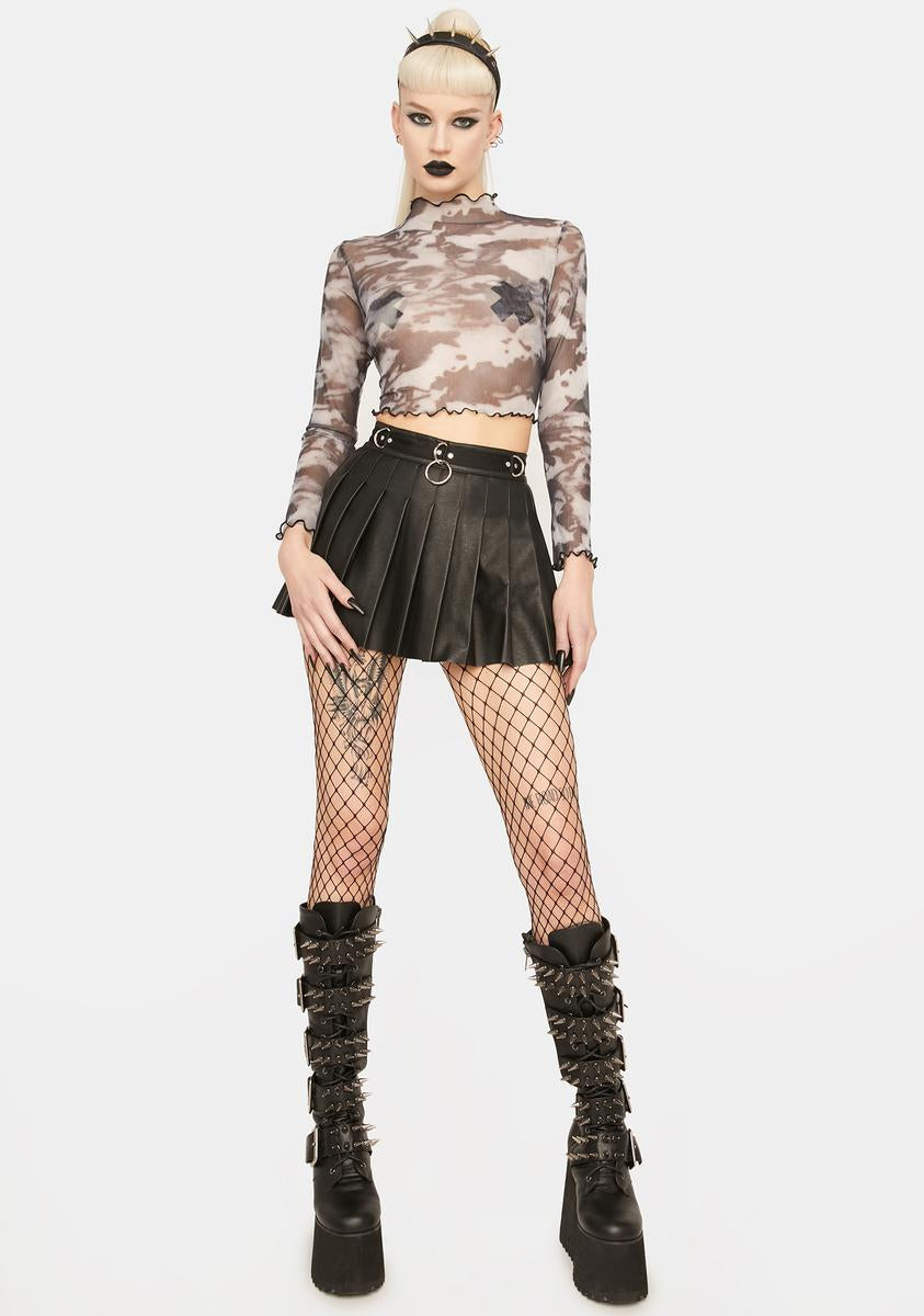 Alternative Dye Crop Top