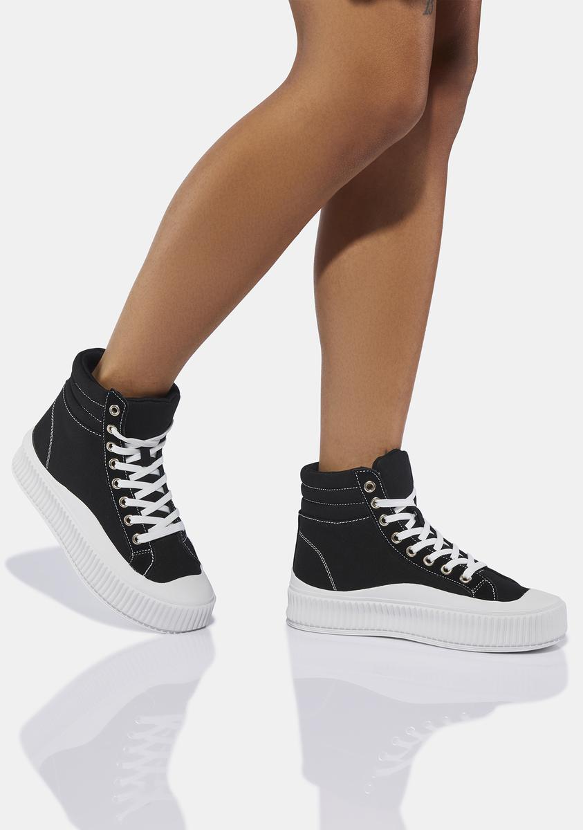 Ain't It Funny High Top Sneakers