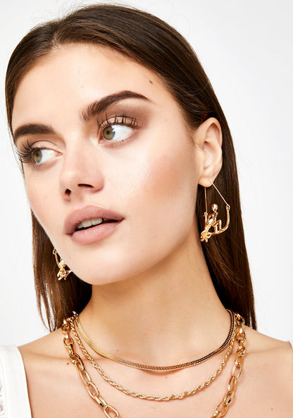 Accepting Aquarius Drop Earrings