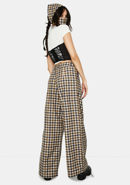 40's Check Yeva Trousers