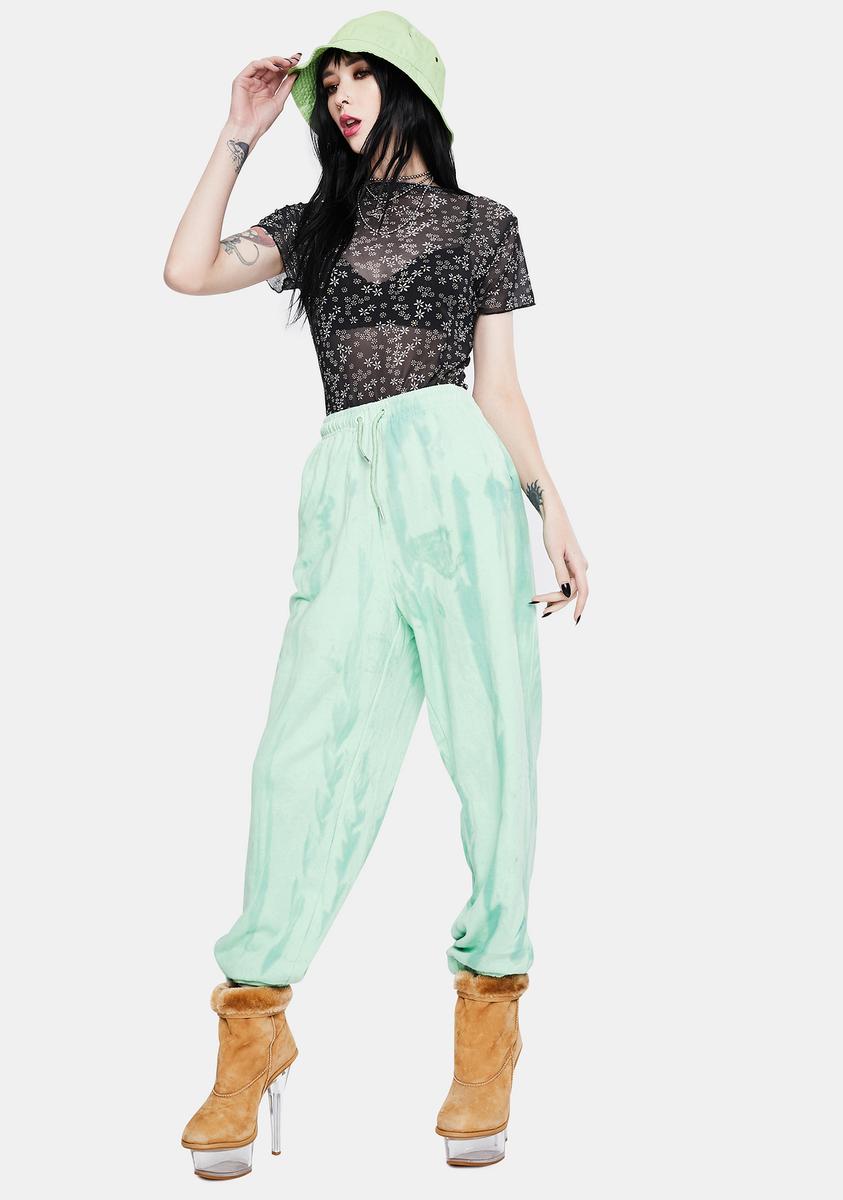 90's Tie Dye Oversized Joggers