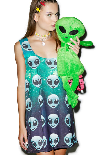 Alien Emoji Tank Top