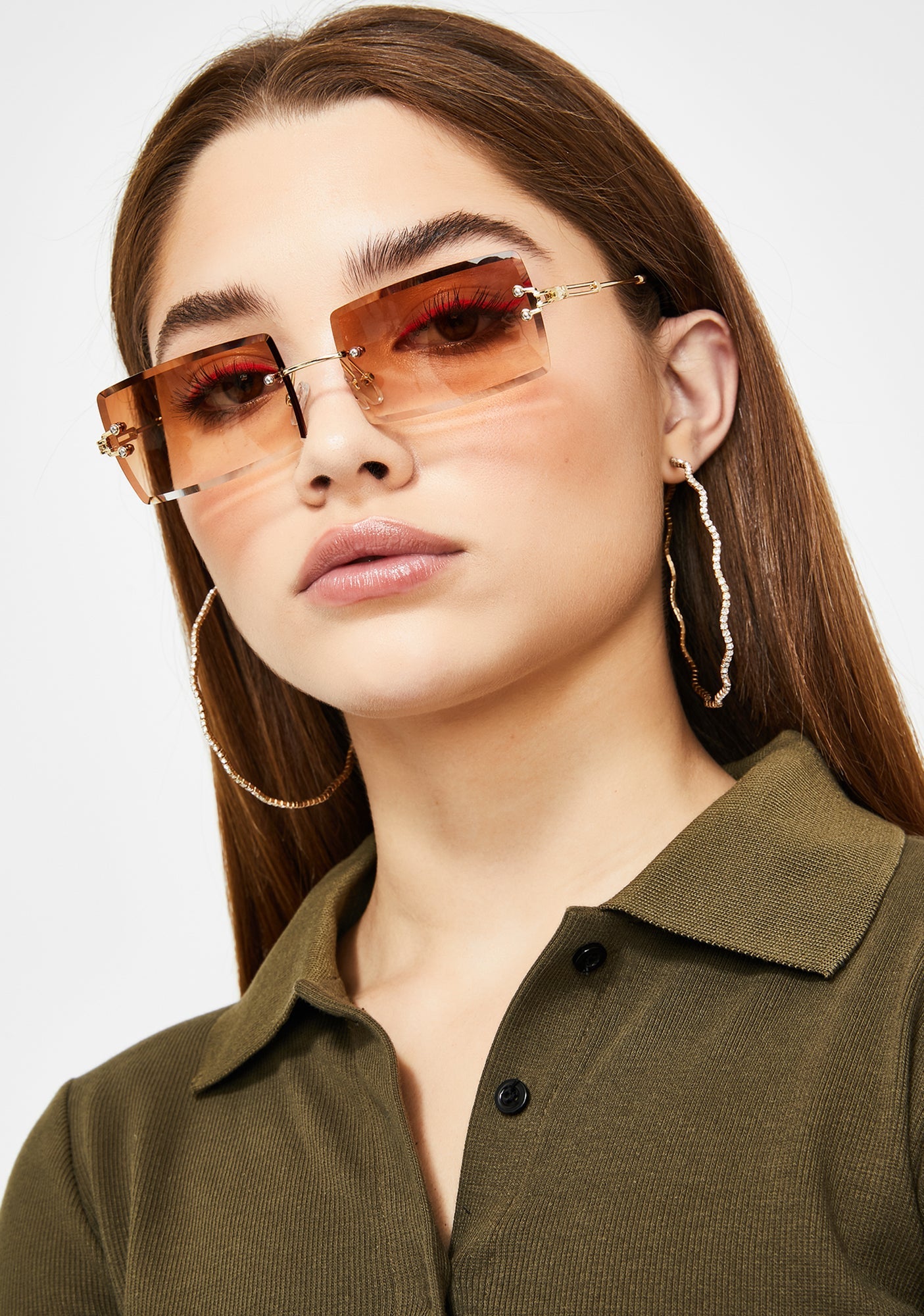 Actin' Foolish Square Sunglasses
