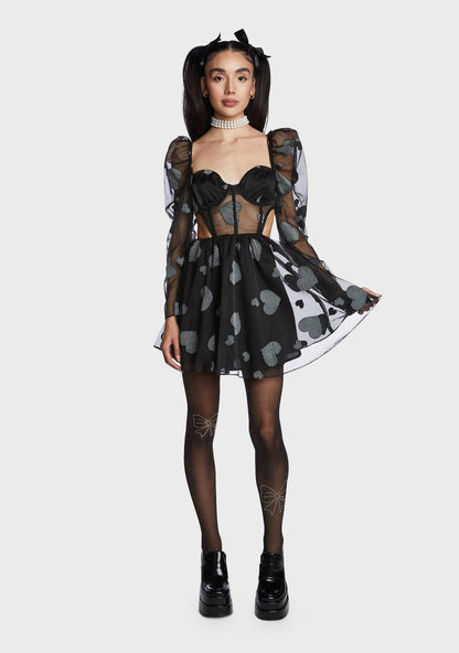 Alexandra Long Sleeve Mini Dress