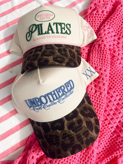 Hot Girls go to Pilates - Leopard Vintage Hat
