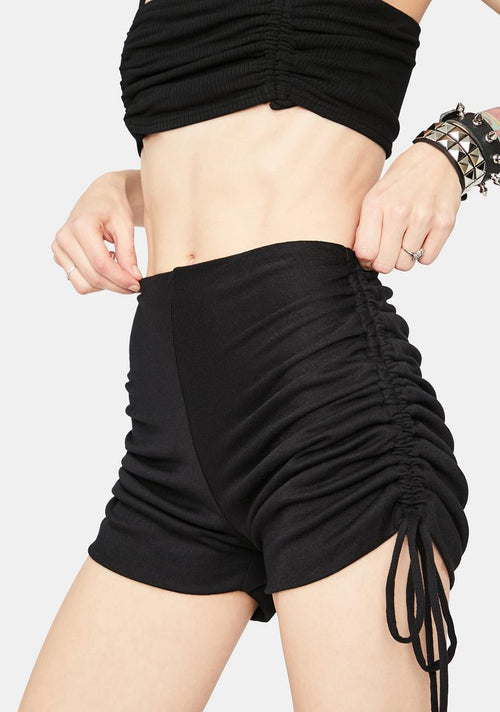 About That Life Ruched Shorts