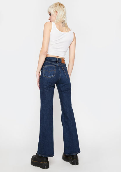 70s High Flare Sonoma Train Denim Jeans