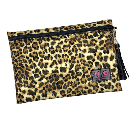 Lady Leopard Top Zip