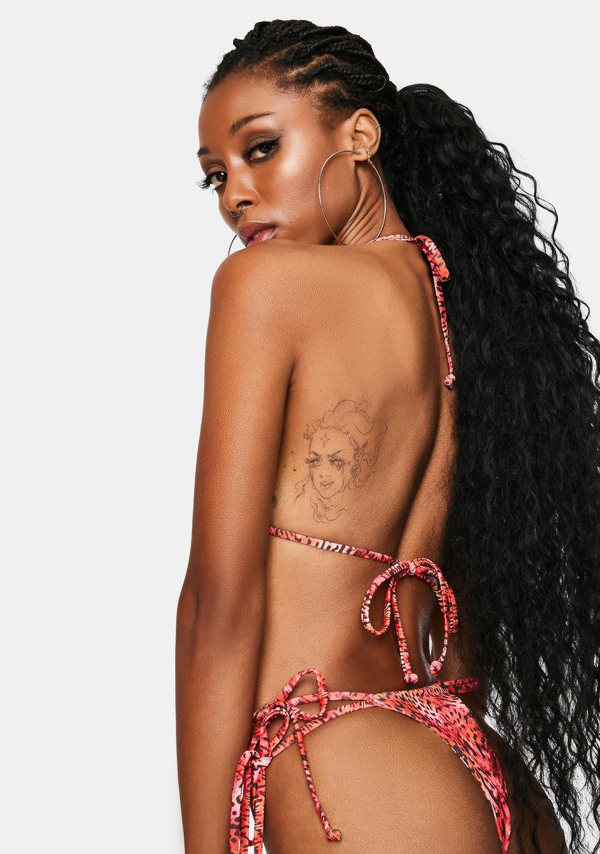 Adriana Cheetah Print Bikini Set