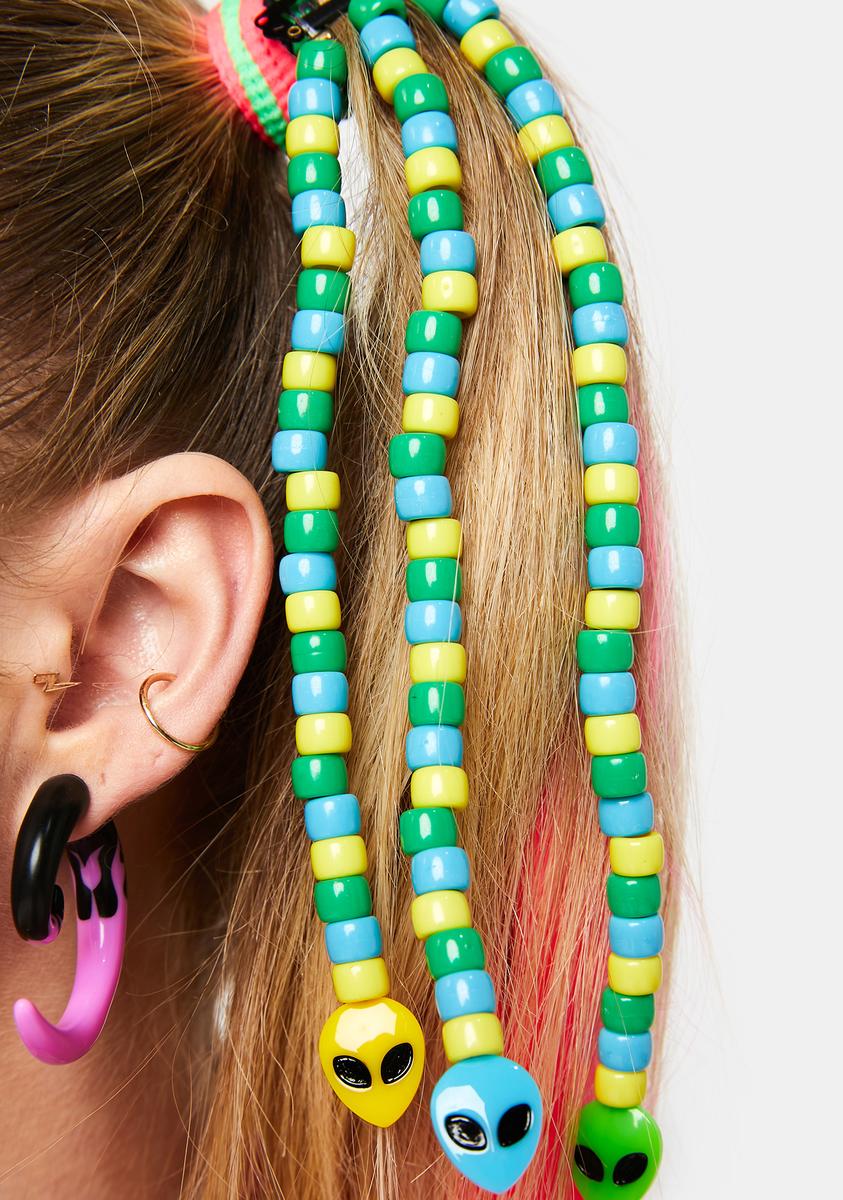 Alien Craze Hair Extensions Set