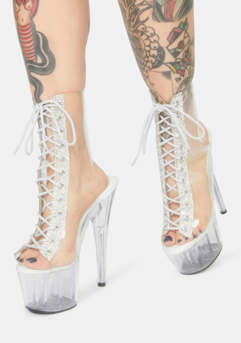 Add Some Sparkle Platform Booties