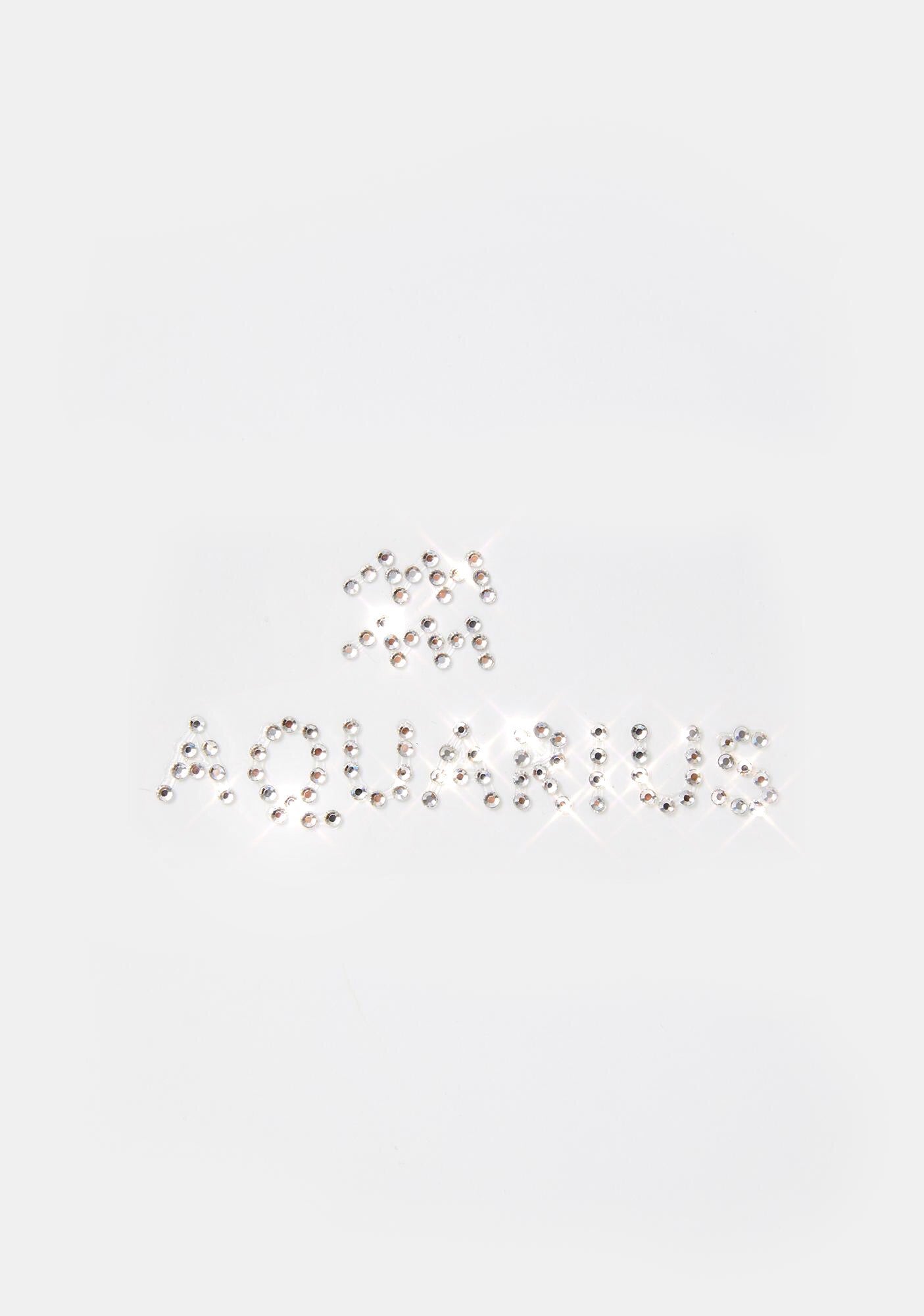 Always Aquarius Face Gems