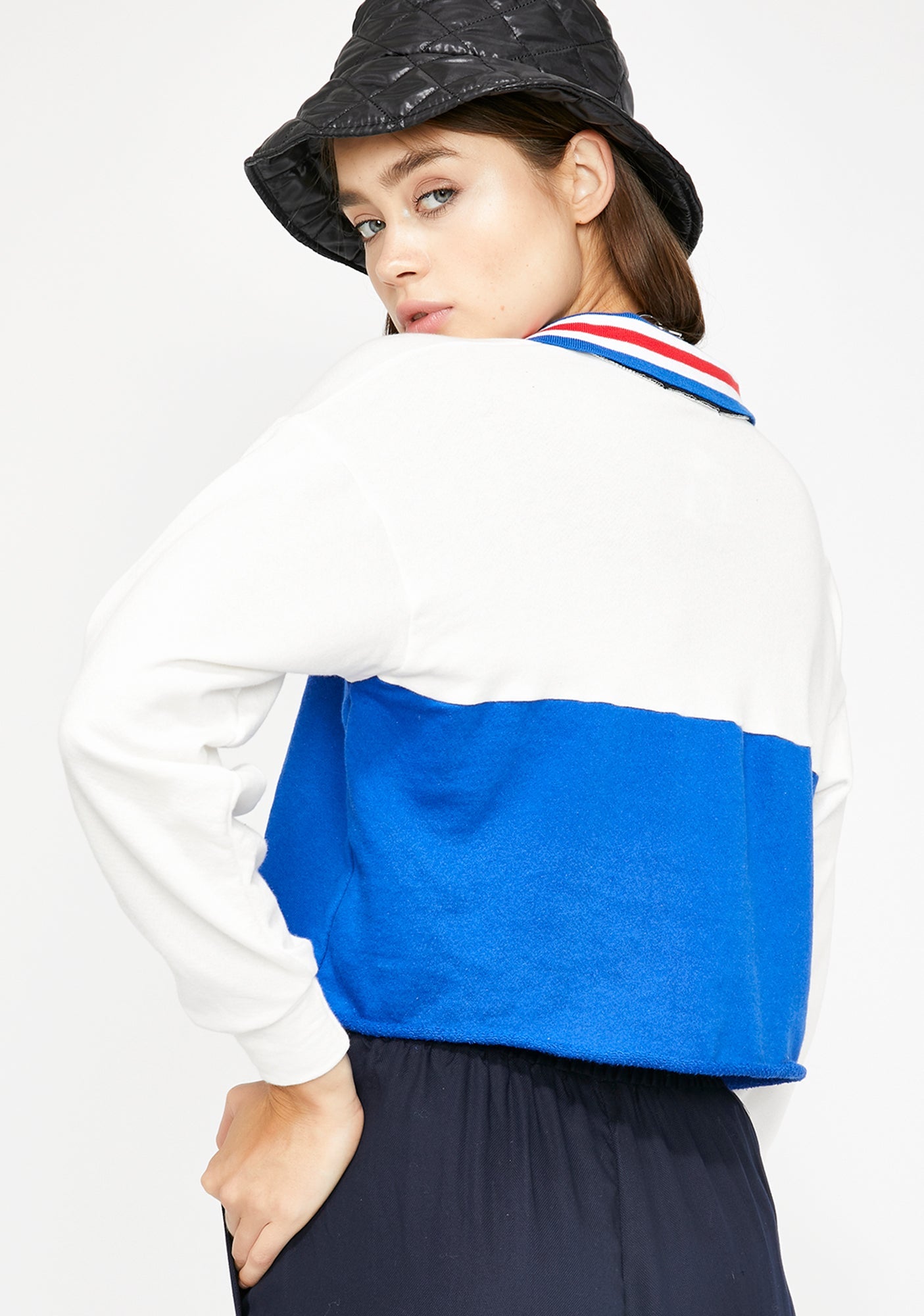 Alina Colorblock Polo Shirt
